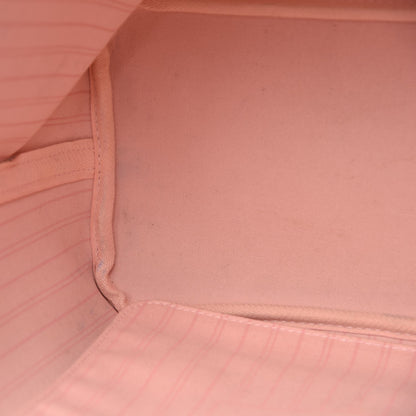 Louis Vuitton Damier Azur Neo Neverfull MM Rose Ballerine 9 of 16