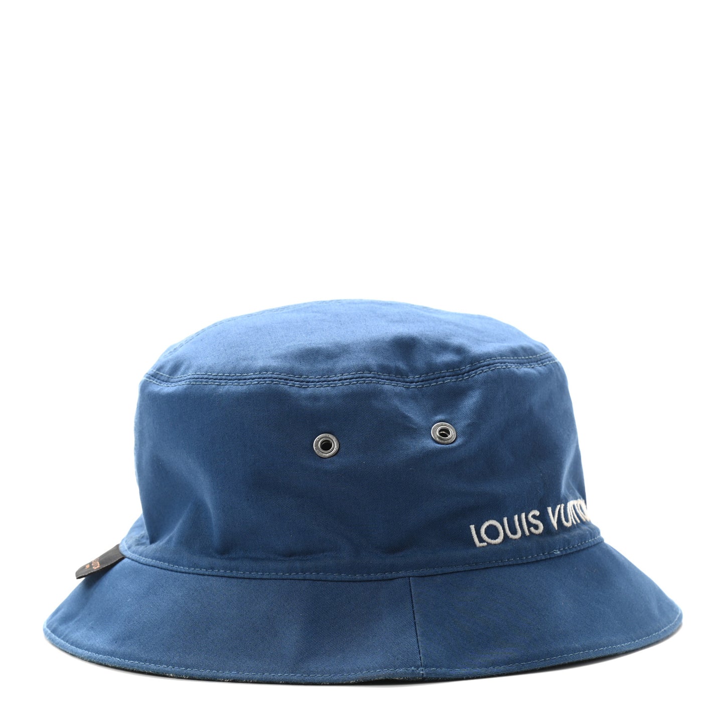 Monogram Denim Transformable Bob Bucket Hat 58 Blue
