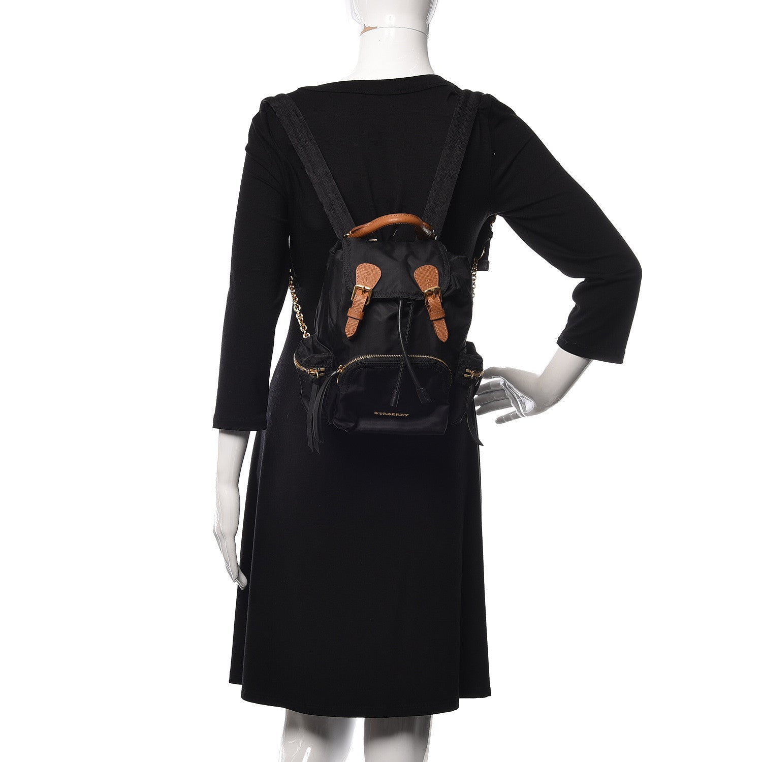 Burberry Nylon Small Rucksack Backpack Black 2 of 10