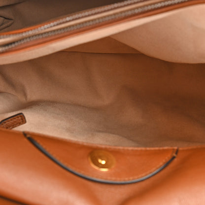 Gucci Wonka Grain Calfskin Medium Diana Tote Bag Cuir Yellow Fluo 7 of 13