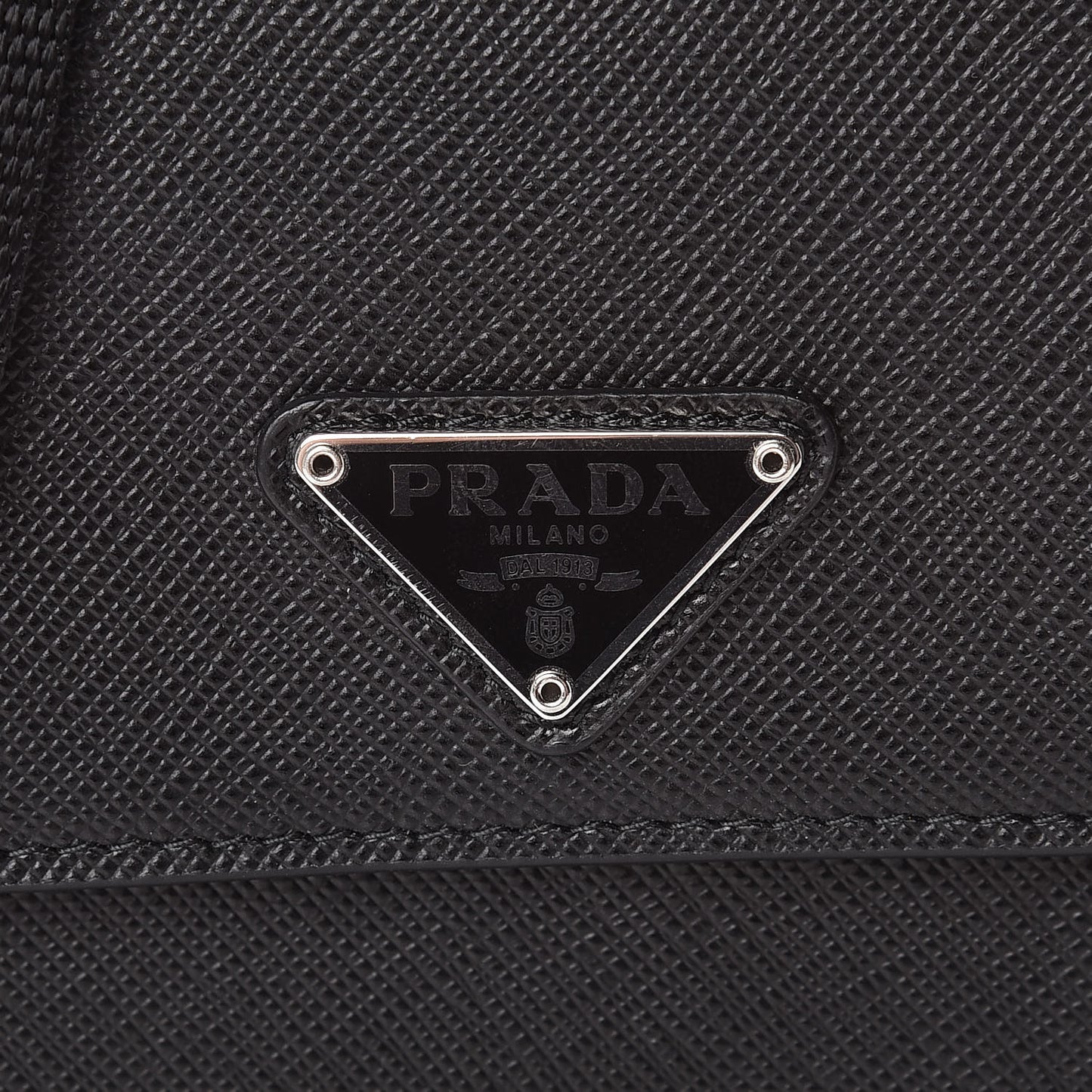 Saffiano Mini Bag Black