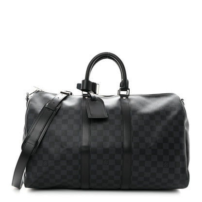 Louis Vuitton Damier Graphite Keepall Bandouliere 45 1 of 8