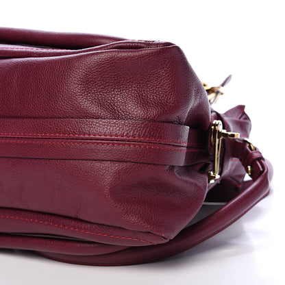Chloe Calfskin Medium Paraty Wine Purple 9 of 12