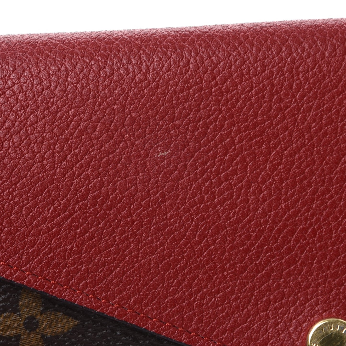 Monogram Pallas Compact Wallet Cherry