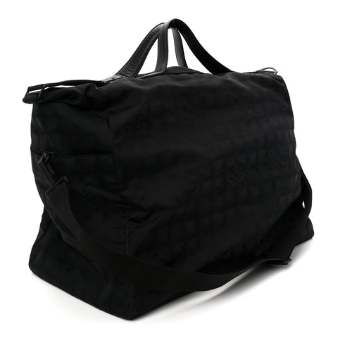 Nylon Travel Duffle Black