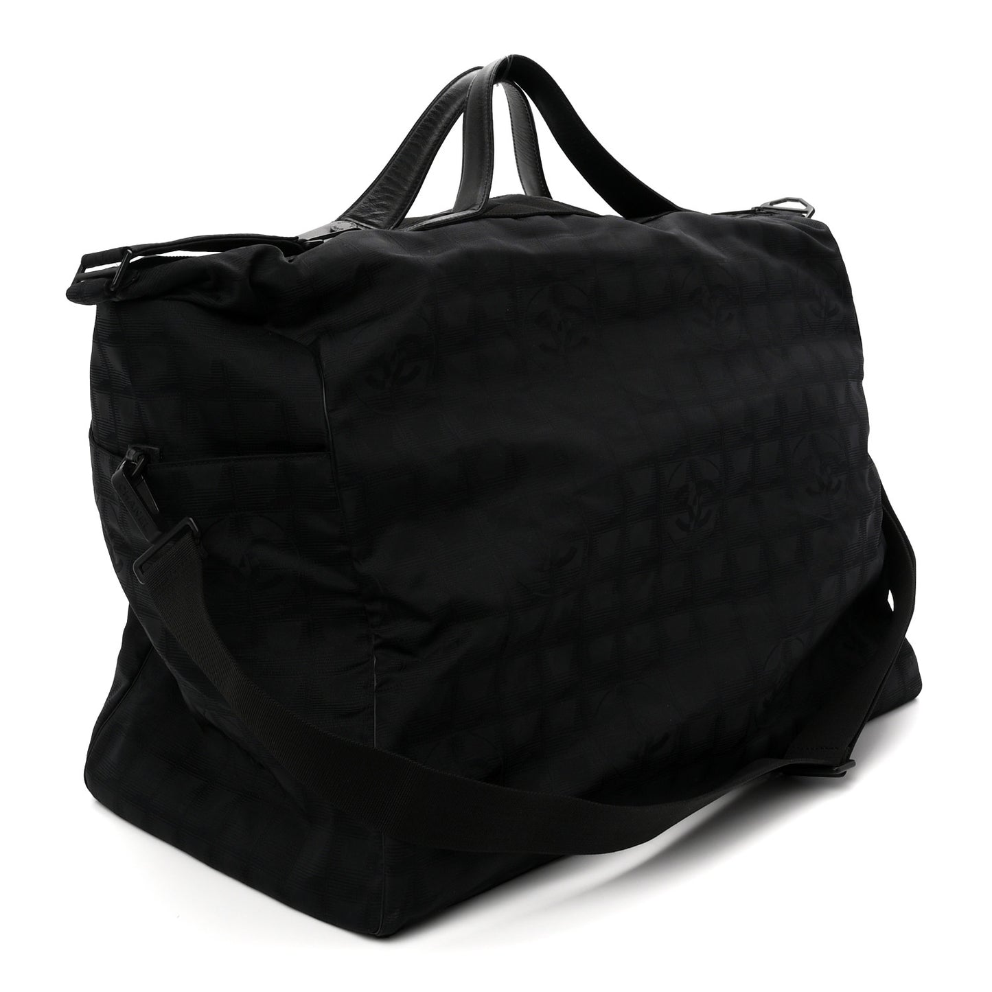 Nylon Travel Duffle Black