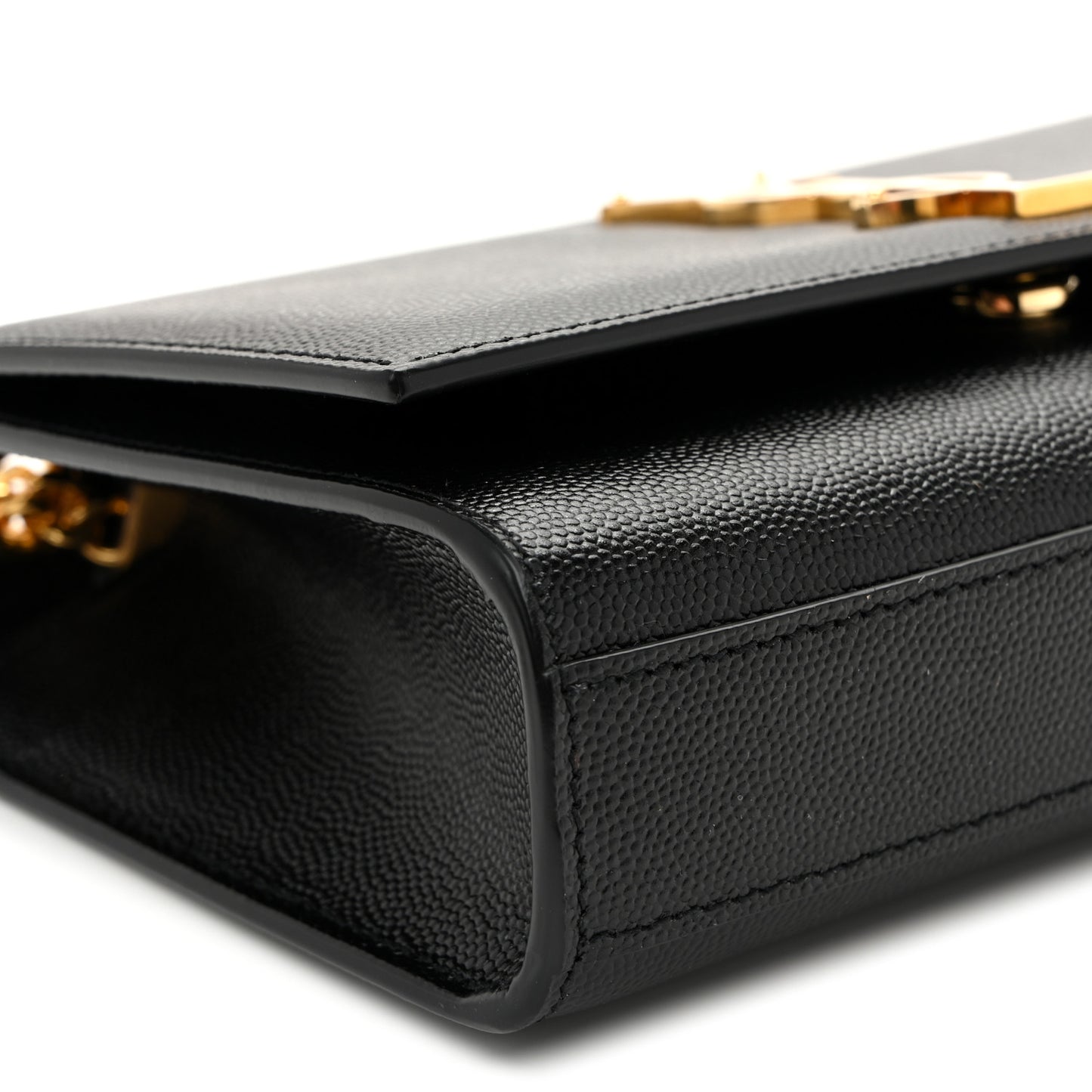 Grain De Poudre Small Monogram Kate Satchel Black