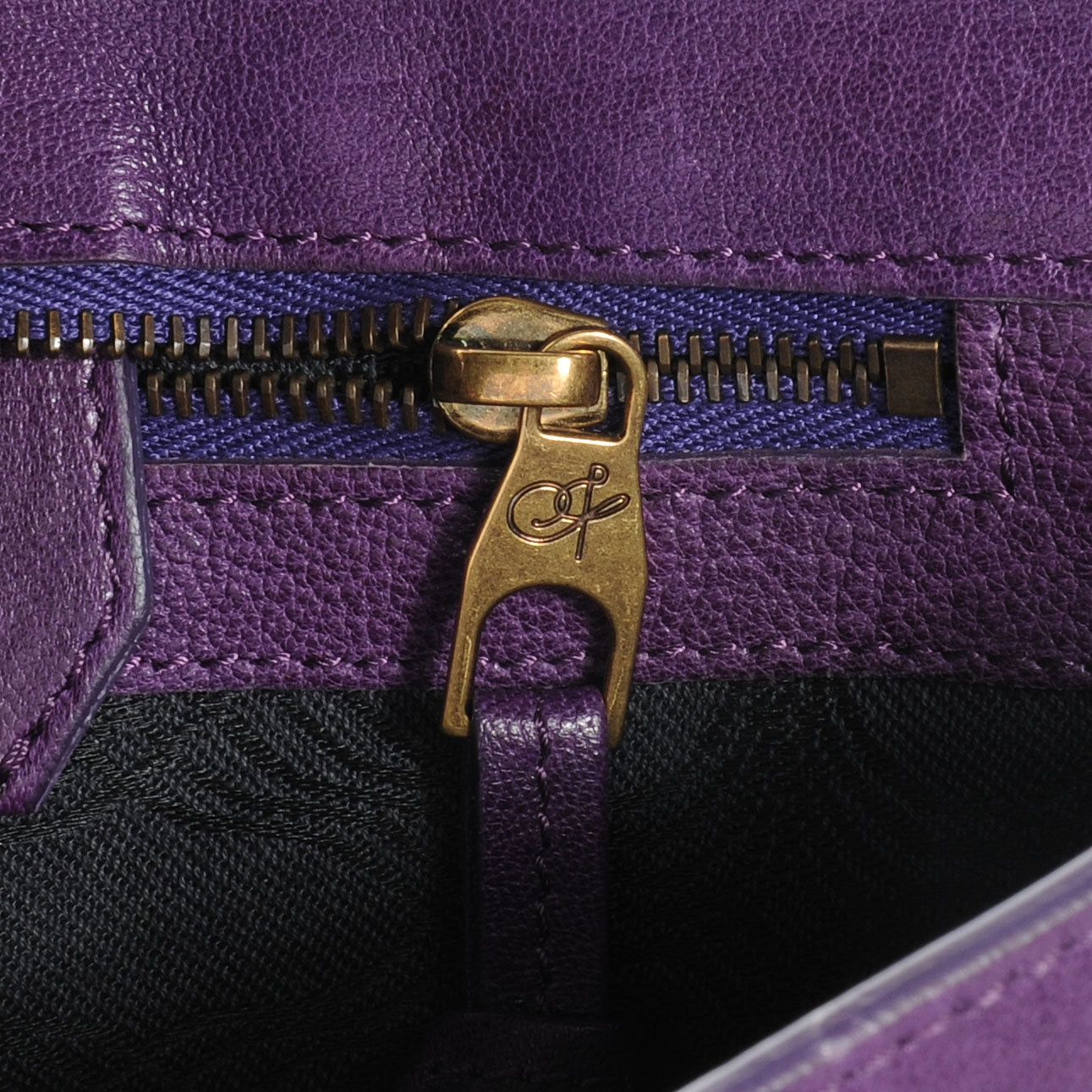 Proenza Schouler Lambskin PS1 Medium Satchel Plum 12 of 12