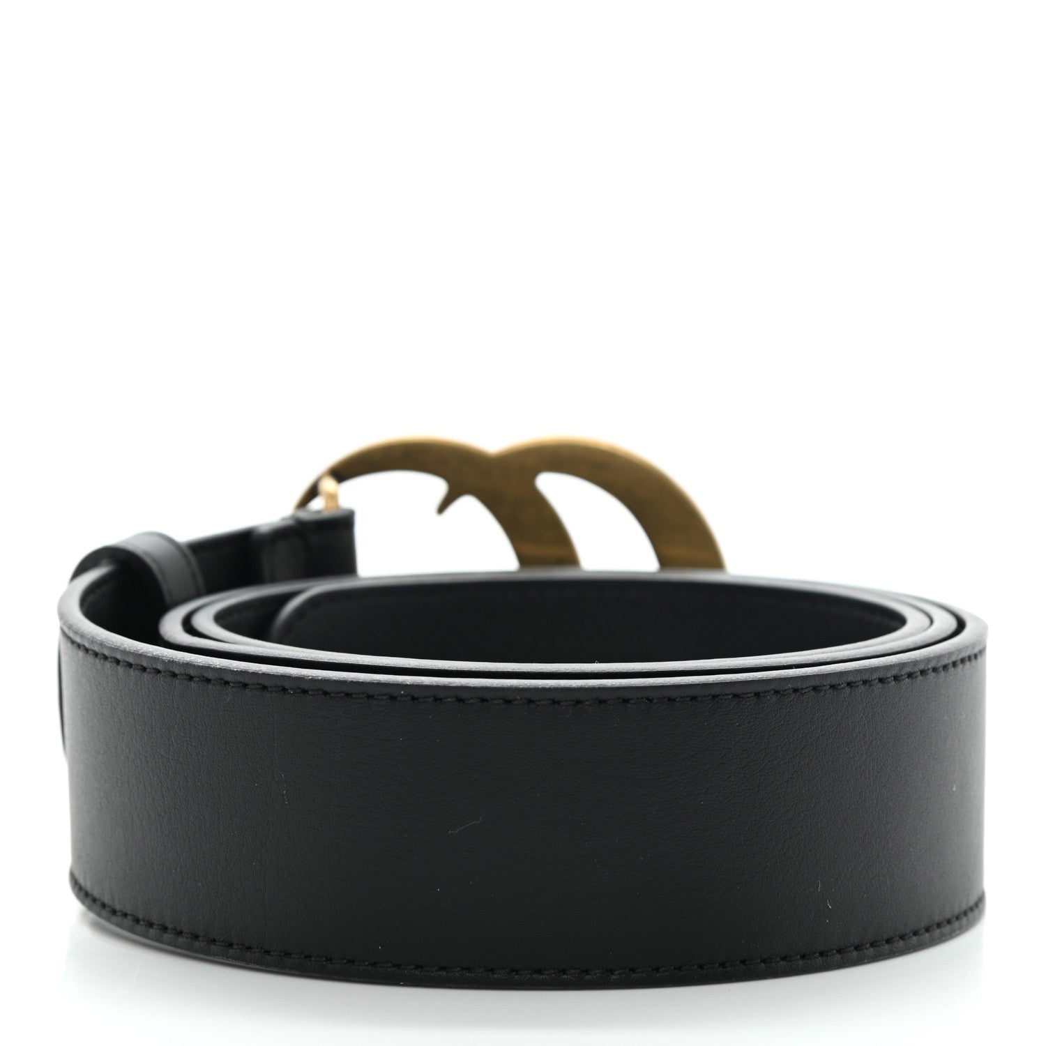 Gucci Calfskin Double G 40mm Belt 90 36 Black 2 of 5