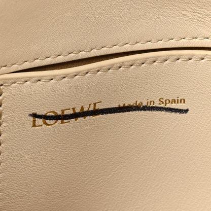 Loewe Shiny Nappa Calfskin Paseo Satchel Angora 6 of 10