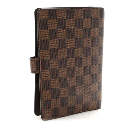 Louis Vuitton Damier Ebene Medium Ring Agenda Cover 3 of 6