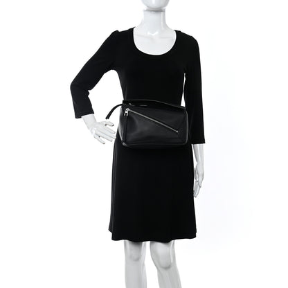 Loewe Calfskin Small Puzzle Bumbag Black 3 of 9