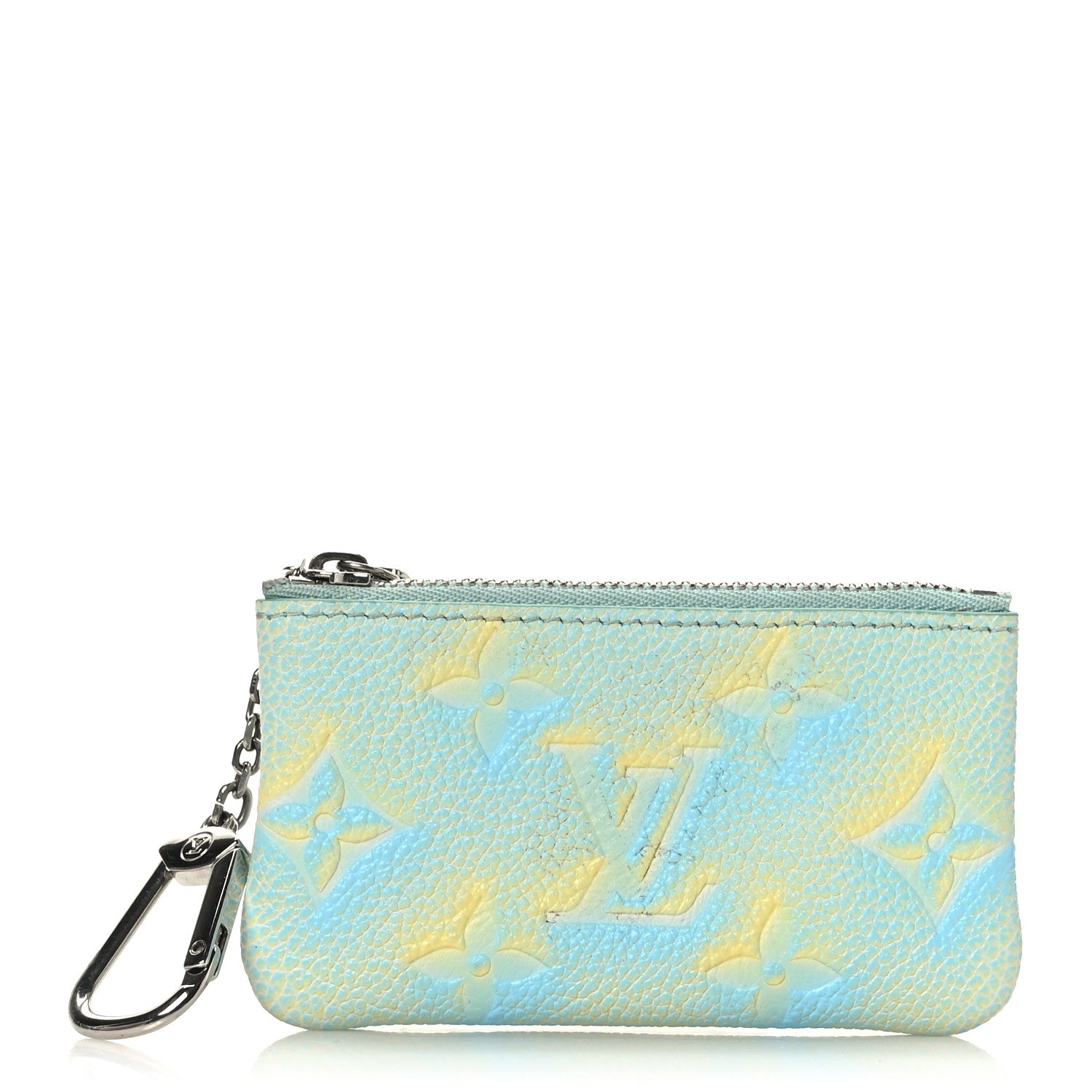 Louis Vuitton Empreinte Monogram Summer Stardust Key Pouch Water Green 1 of 8