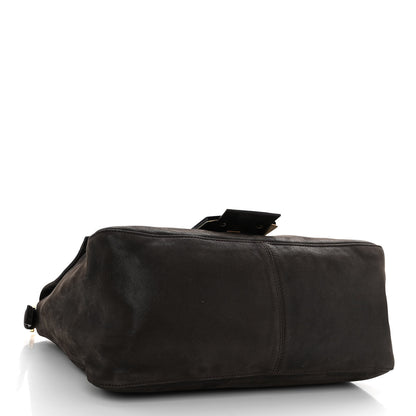Fendi Vitello Savana Big Forever Mama Baguette Dark Brown 4 of 9