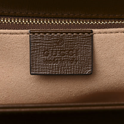 Gucci GG Supreme Monogram Horsebit 1955 Shoulder Bag Beige Brown Sugar 7 of 12