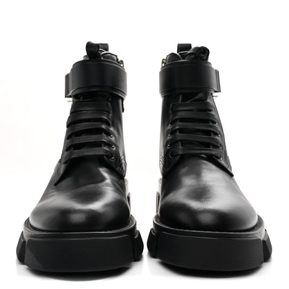 Givenchy Calfskin Combat Boots 36 Black 3 of 9
