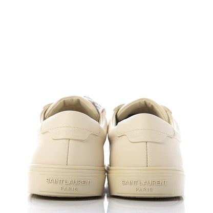 Saint Laurent Calfskin Andy Low Top Sneakers 36 Dark Coquille 6 of 11