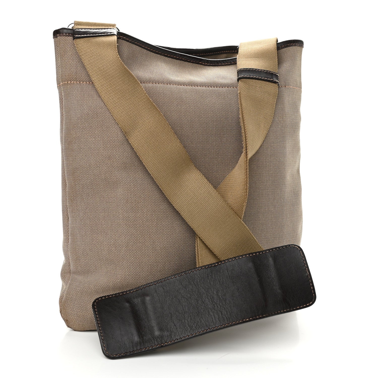 Prada Jacquard Logo Messenger Bag Corda Bruciato 3 of 10