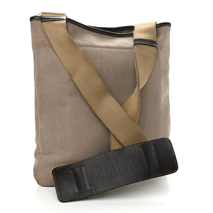 Prada Jacquard Logo Messenger Bag Corda Bruciato 3 of 10