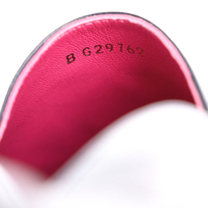 Chanel Lambskin CC Espadrilles 37 Navy Fuchsia Black 9 of 9