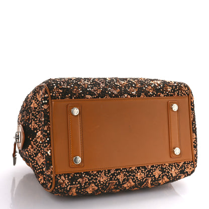 Louis Vuitton Sequin Monogram Sunshine Express Speedy Gold 4 of 10
