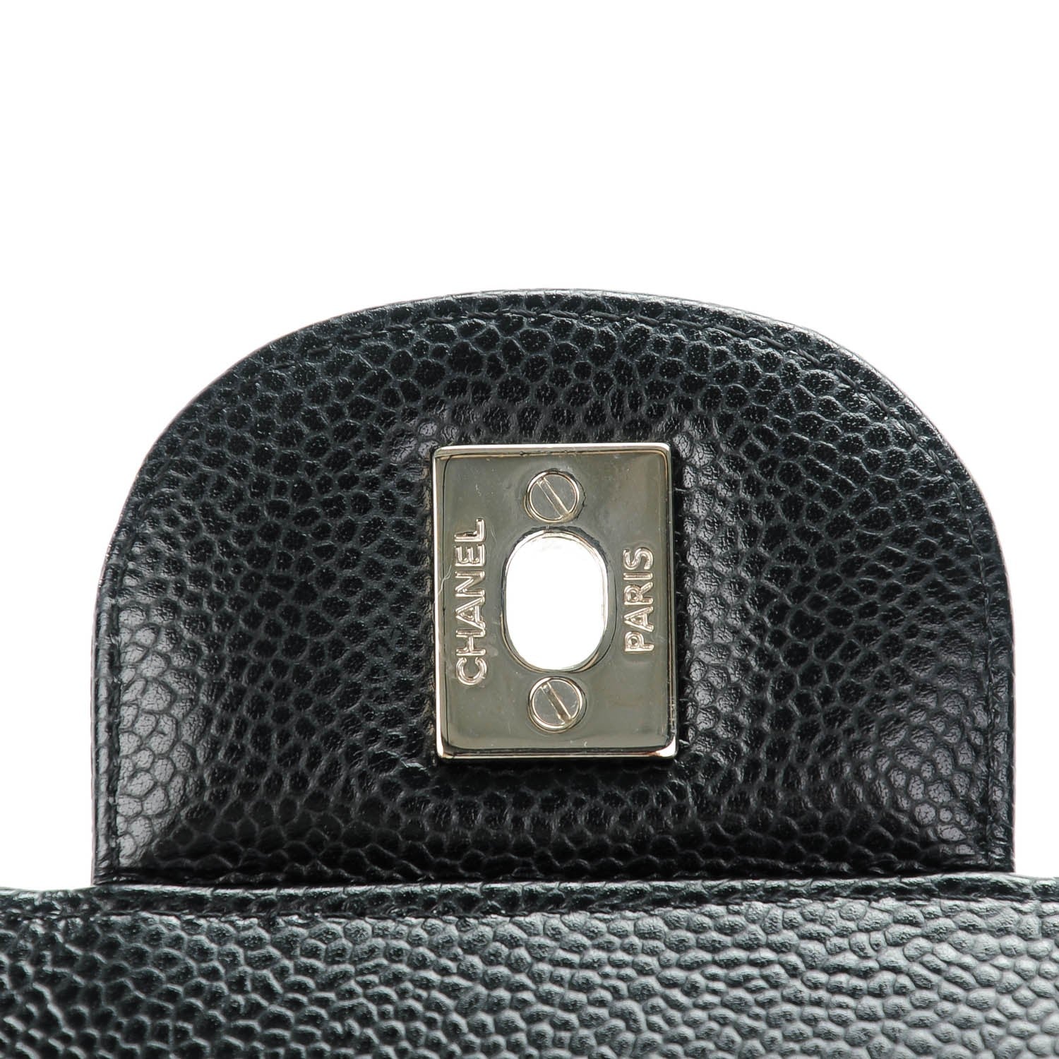 Chanel Caviar Quilted Jumbo Double Flap Black 5 of 9