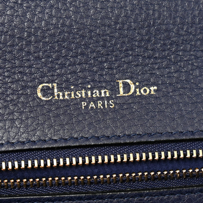 Christian Dior Grained Calfskin Medium Diorama Flap Bag Indigo 6 of 15