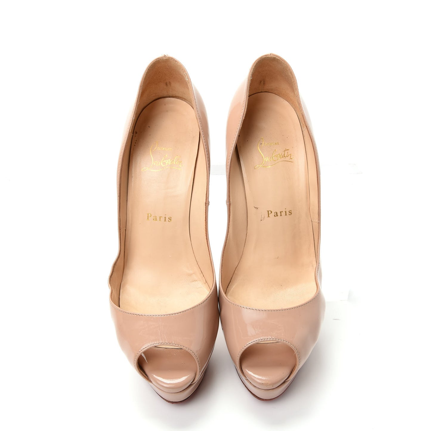 Patent Lady Peep 150 Pumps 39 Nude