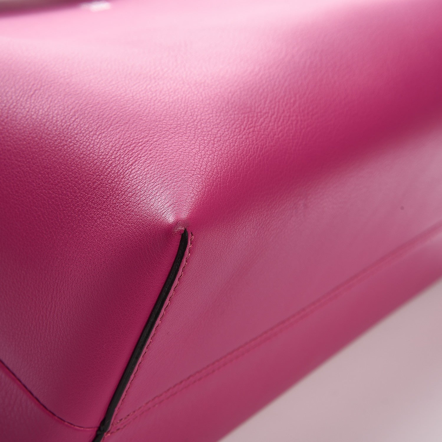 Fendi Vitello Dolce Large By The Way Boston Bag Magenta 10 of 14