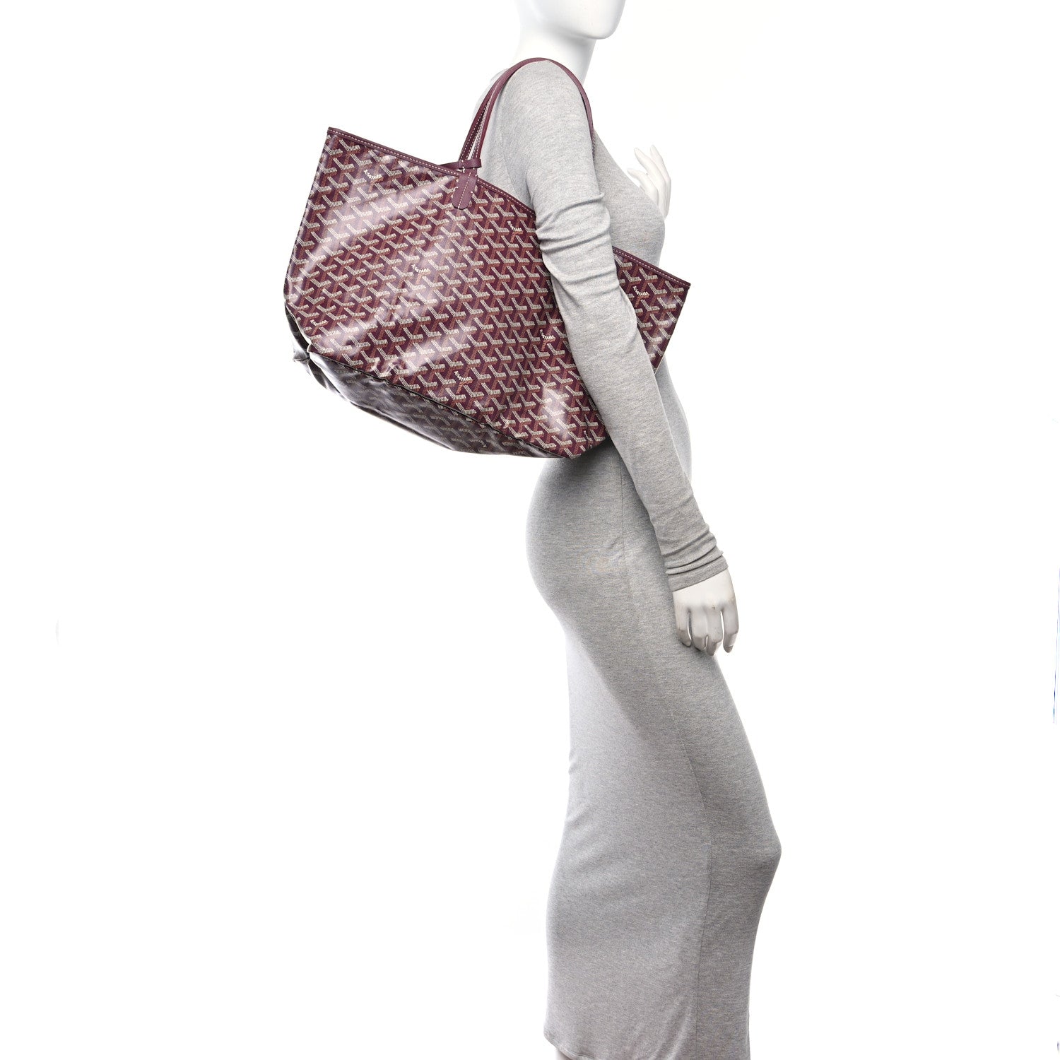 Goyard Goyardine Saint Louis PM Bordeaux 3 of 10