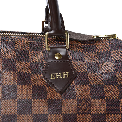 Louis Vuitton Damier Ebene Speedy 30 10 of 10