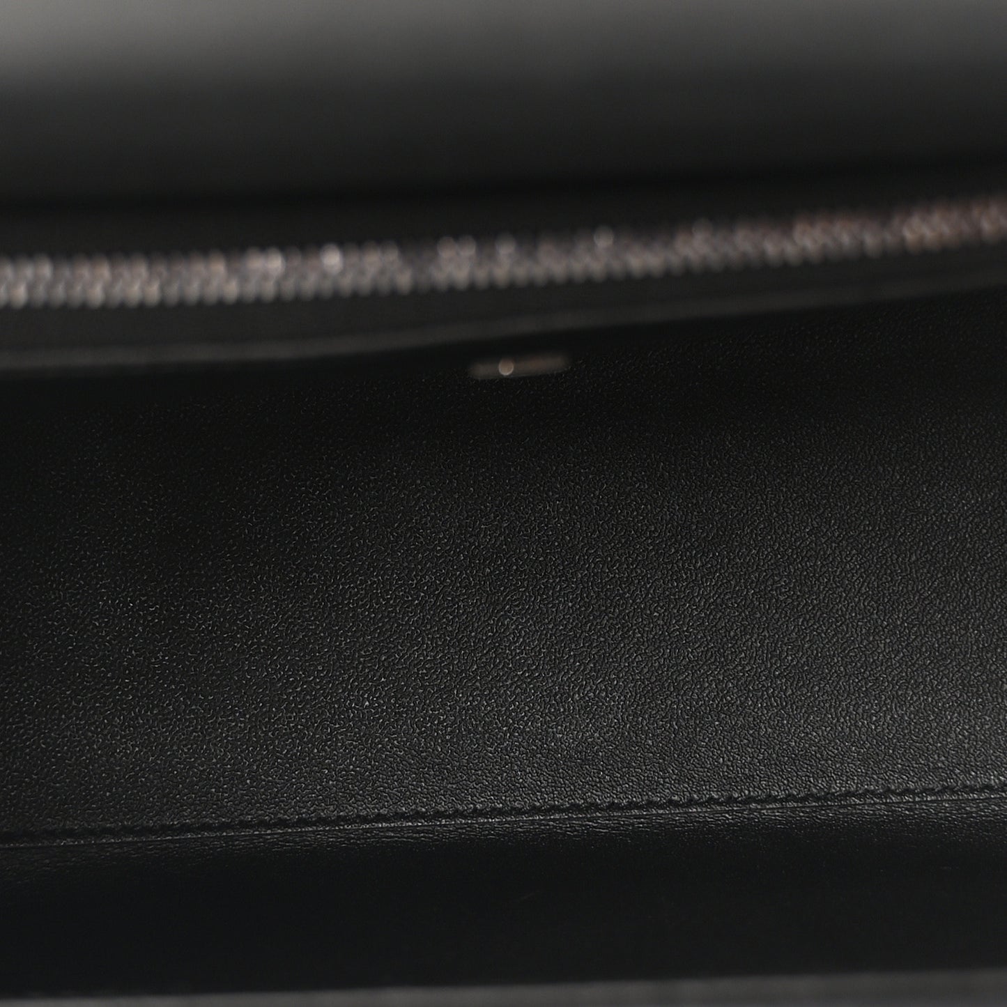 Silk Calfskin Gancini Small Boxyz Black Avorio Azzur