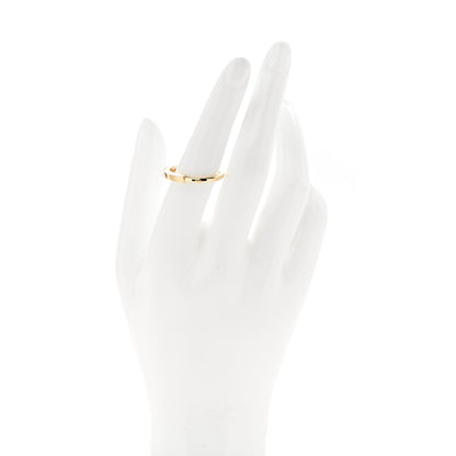 Tiffany 18K Yellow Gold Lock Ring 57 8 2 of 5
