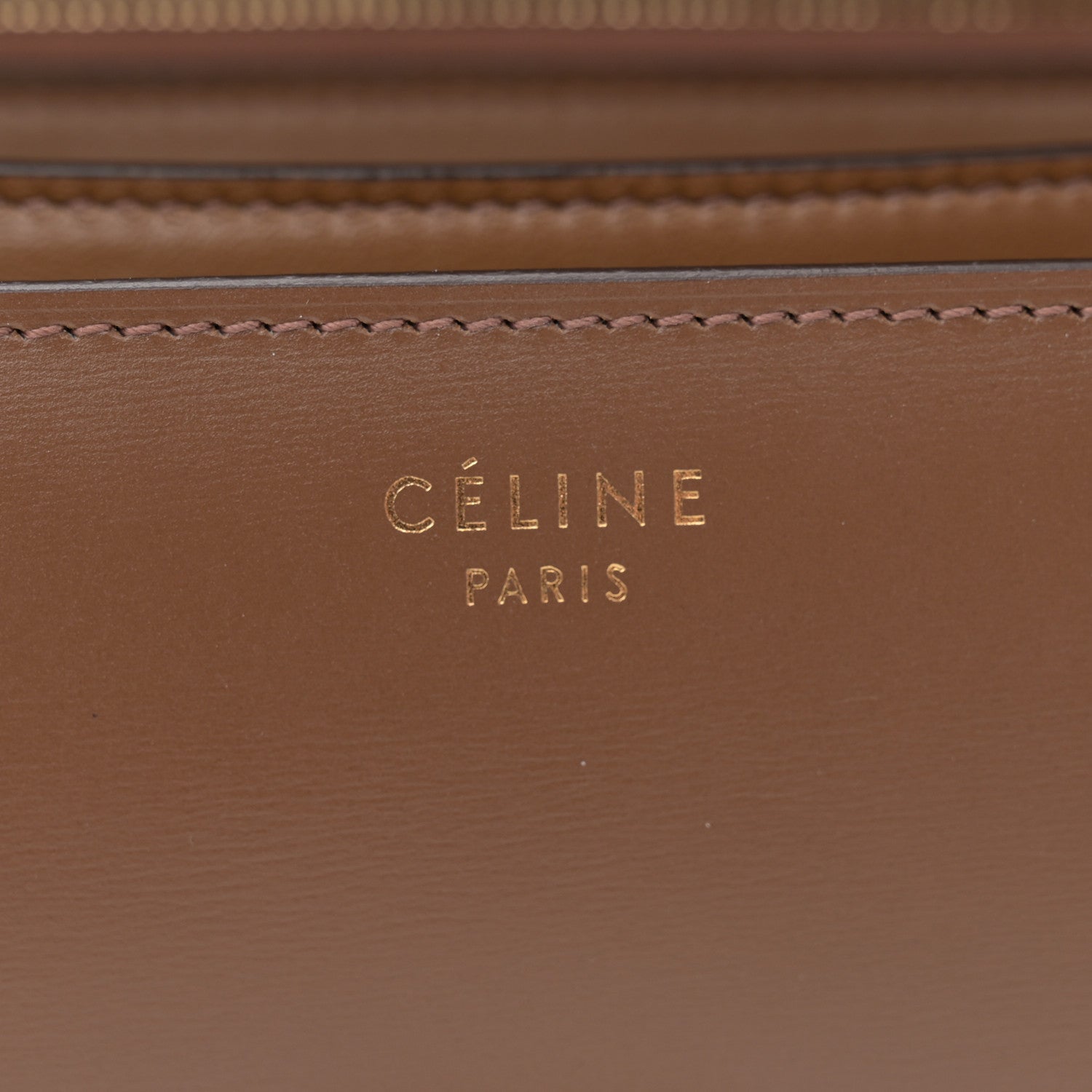 Celine Box Calfskin Medium Classic Box Flap Bag Camel 6 of 14