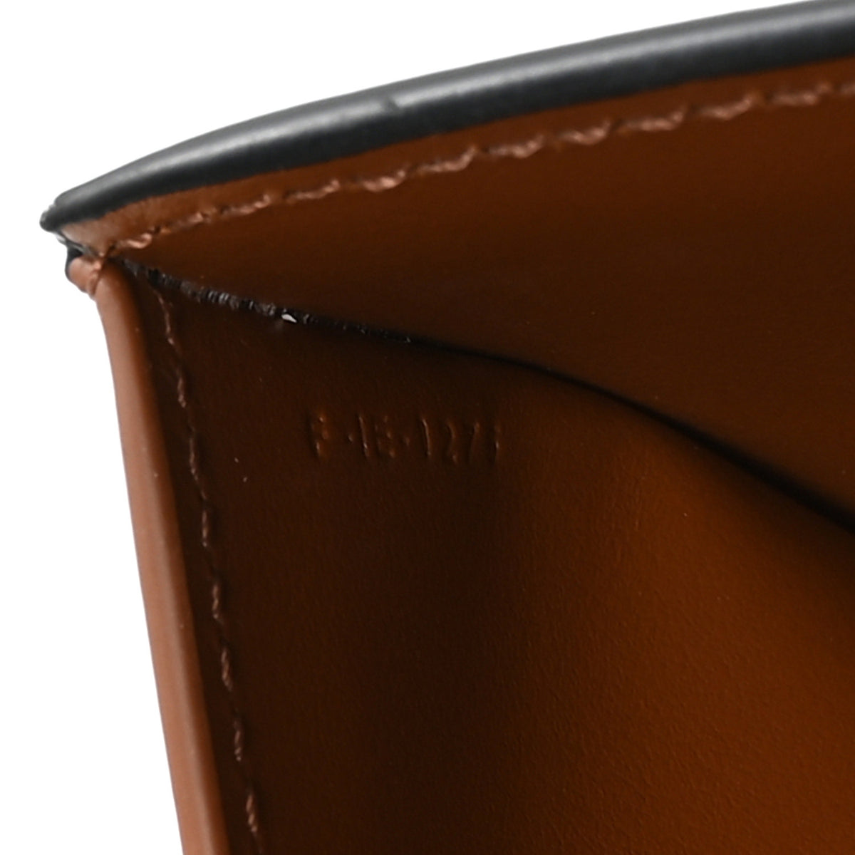 Celine Triomphe Canvas Fine Strap Wallet Nino Tan 8 of 9