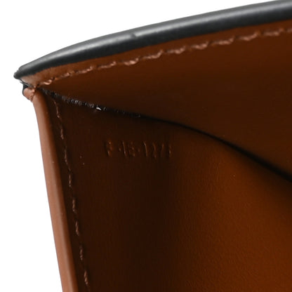 Celine Triomphe Canvas Fine Strap Wallet Nino Tan 8 of 9
