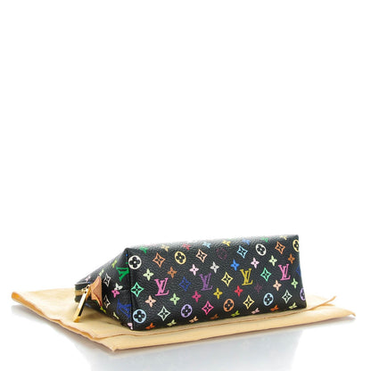 Louis Vuitton Monogram Multicolor Cosmetic Pouch Black Grenade 4 of 7