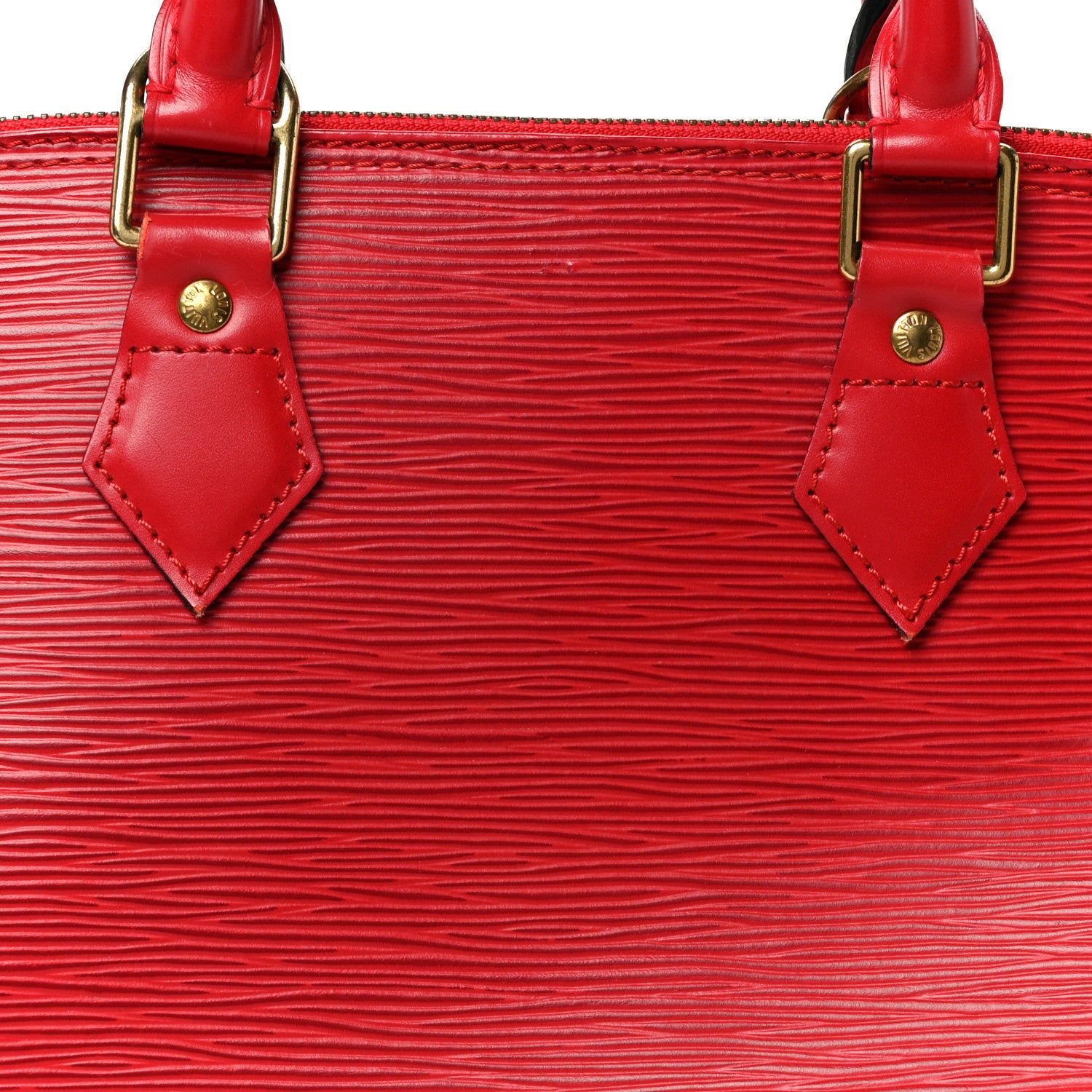 Louis Vuitton Epi Alma PM Castillan Red 9 of 11