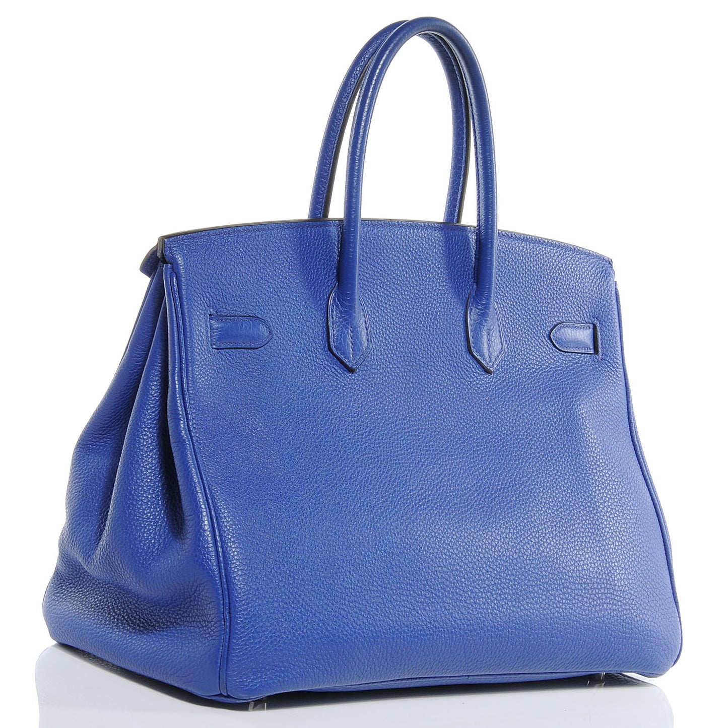 Togo Birkin 35 Bleu Electrique