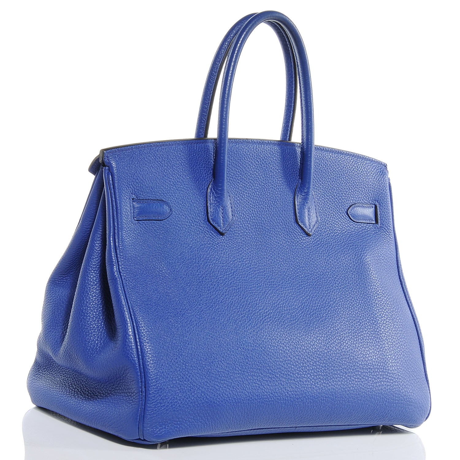 Hermes Togo Birkin 35 Bleu Electrique 3 of 9
