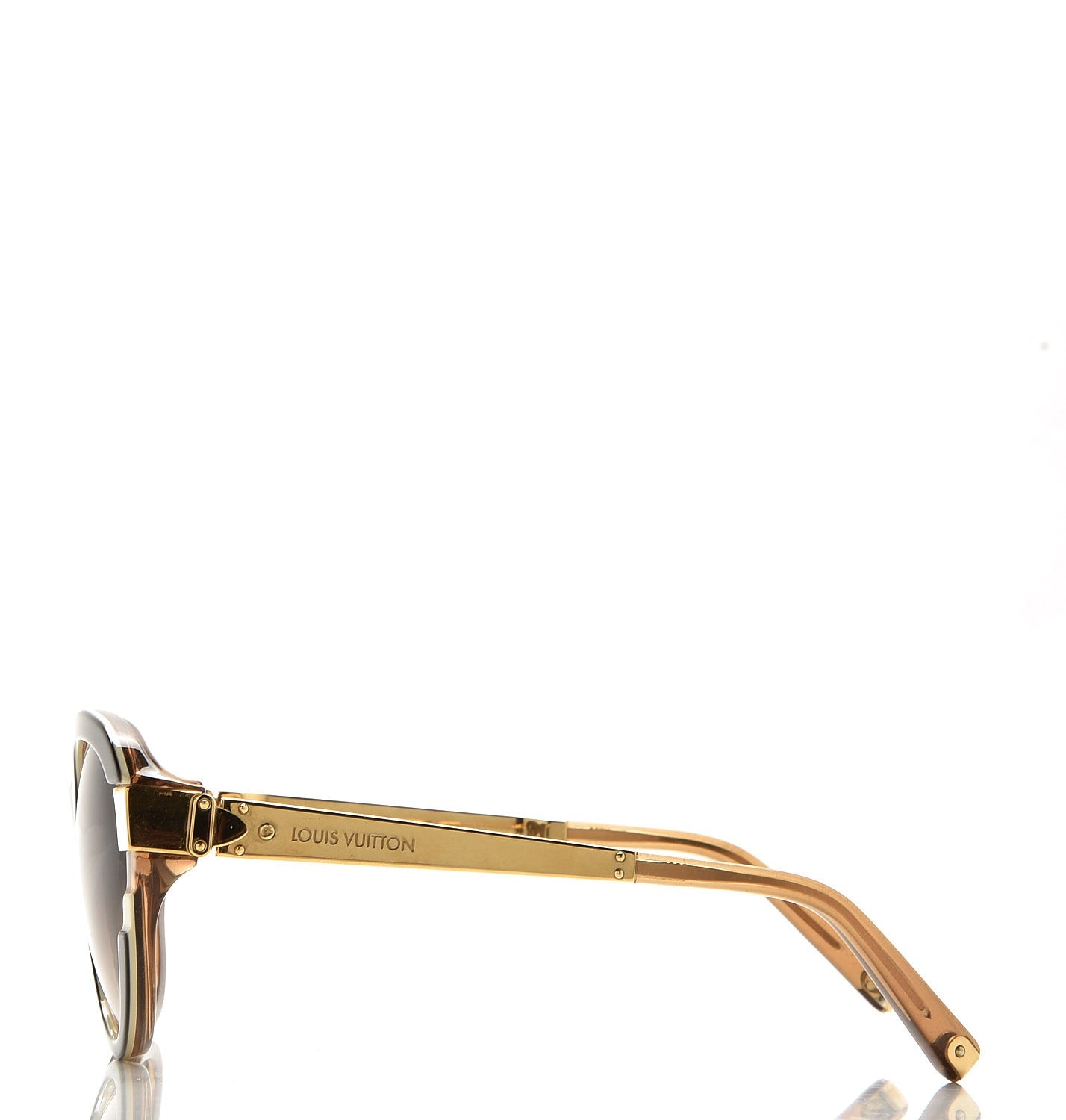 Petit Soupcon Cat Eye Sunglasses Z0487E Brown