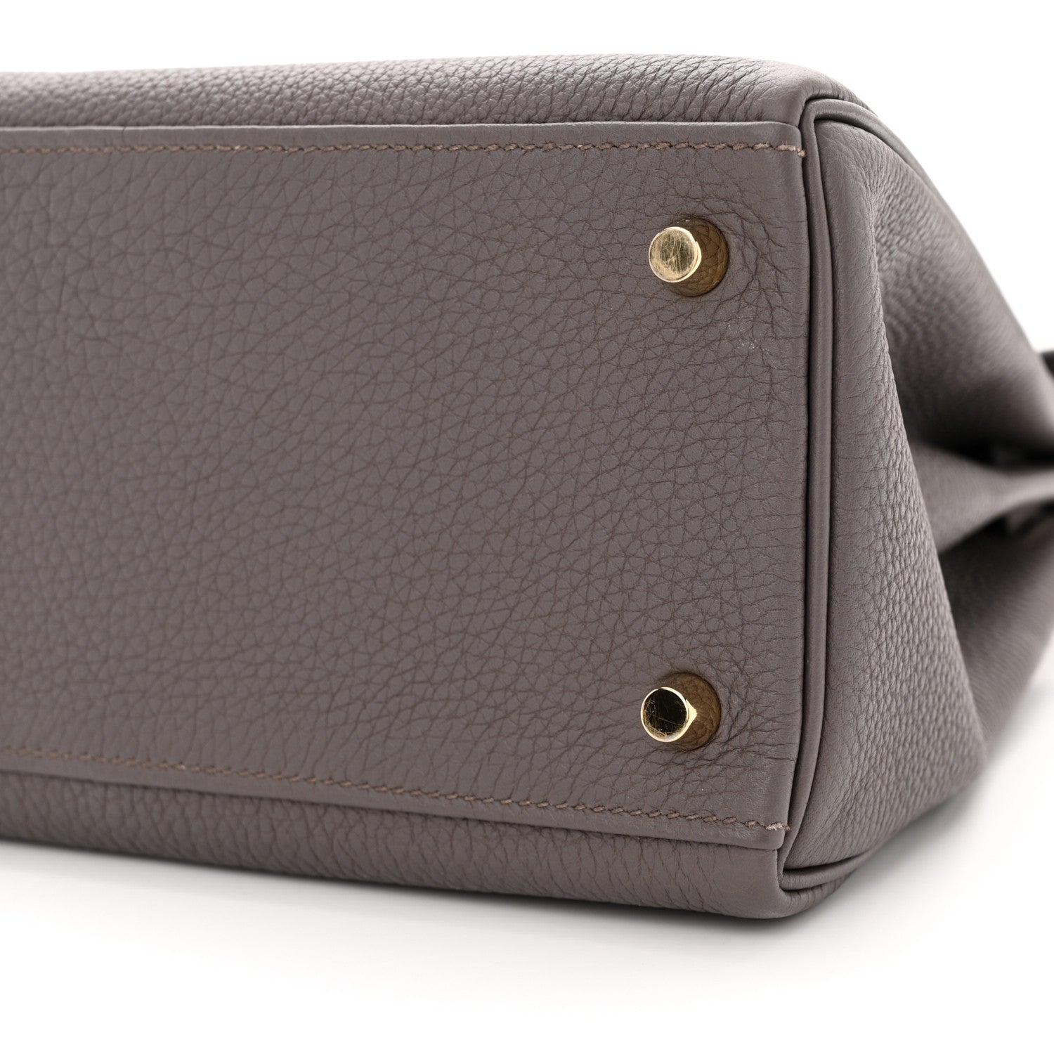 Hermes Togo Kelly Retourne 28 Etain 9 of 11