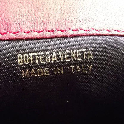 Bottega Veneta Vintage Woven Clutch Bag Red 8 of 9