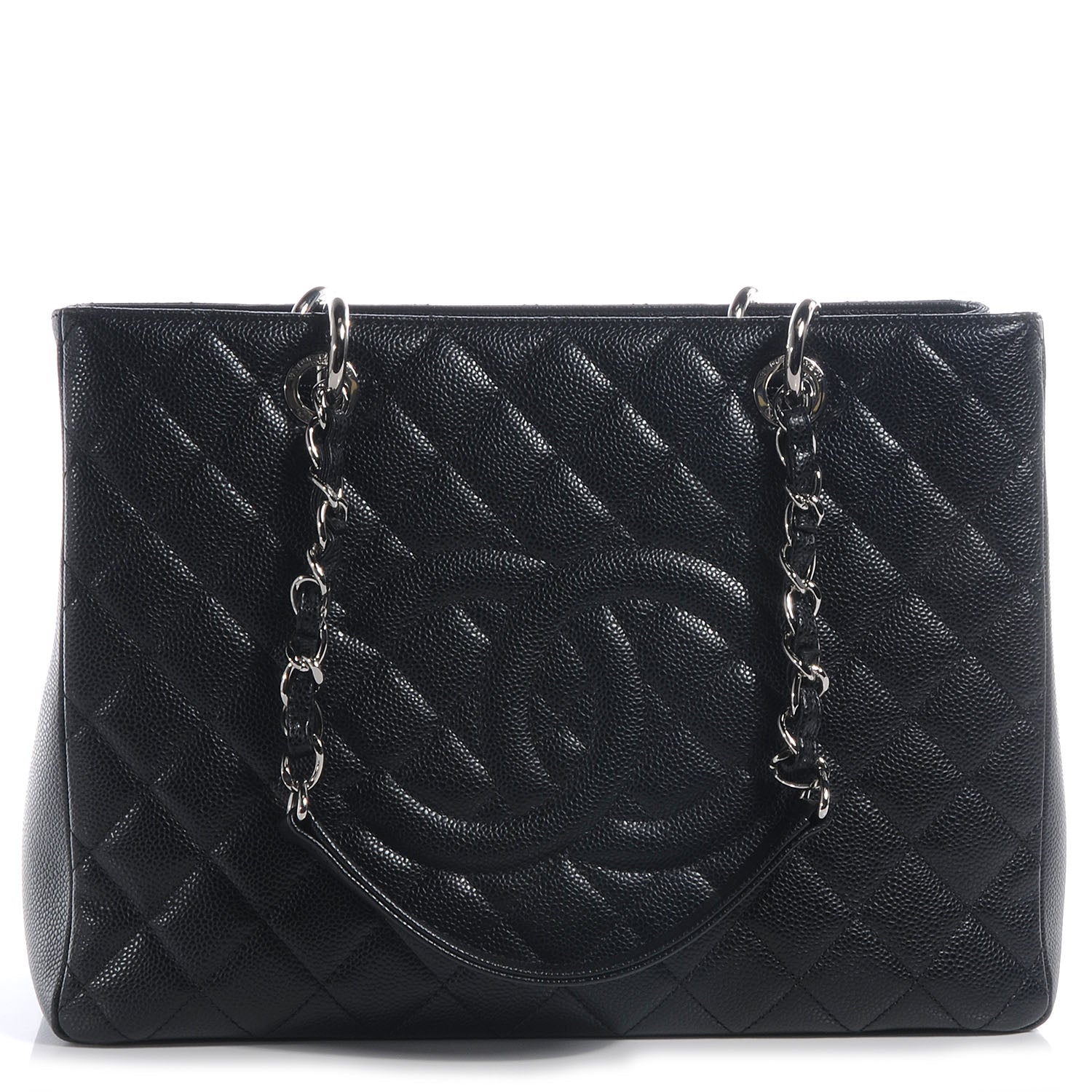 Chanel Caviar Grand Shopping Tote GST Black 1 of 7