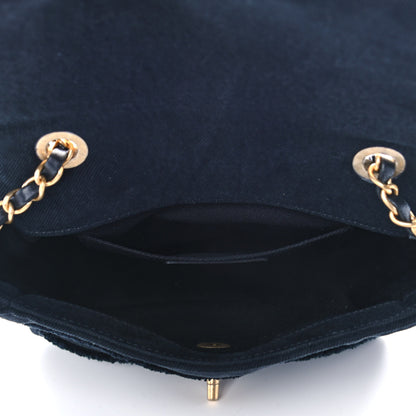 Chanel Denim Coco Flap Black 5 of 11