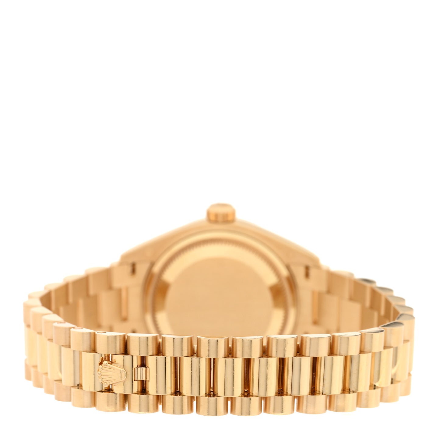 18K Yellow Gold Diamond 28mm Datejust President Watch Champagne 279178