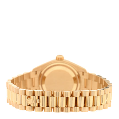 Rolex 18K Yellow Gold Diamond 28mm Datejust President Watch Champagne 279178 3 of 5