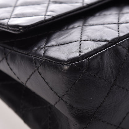 Chanel Aged Calfskin Quilted 2.55 Reissue 225 Flap Black 16 of 20
