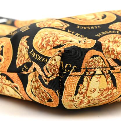 Versace Nylon Mini Medusa Shopper Crossbody Bag Black 8 of 8