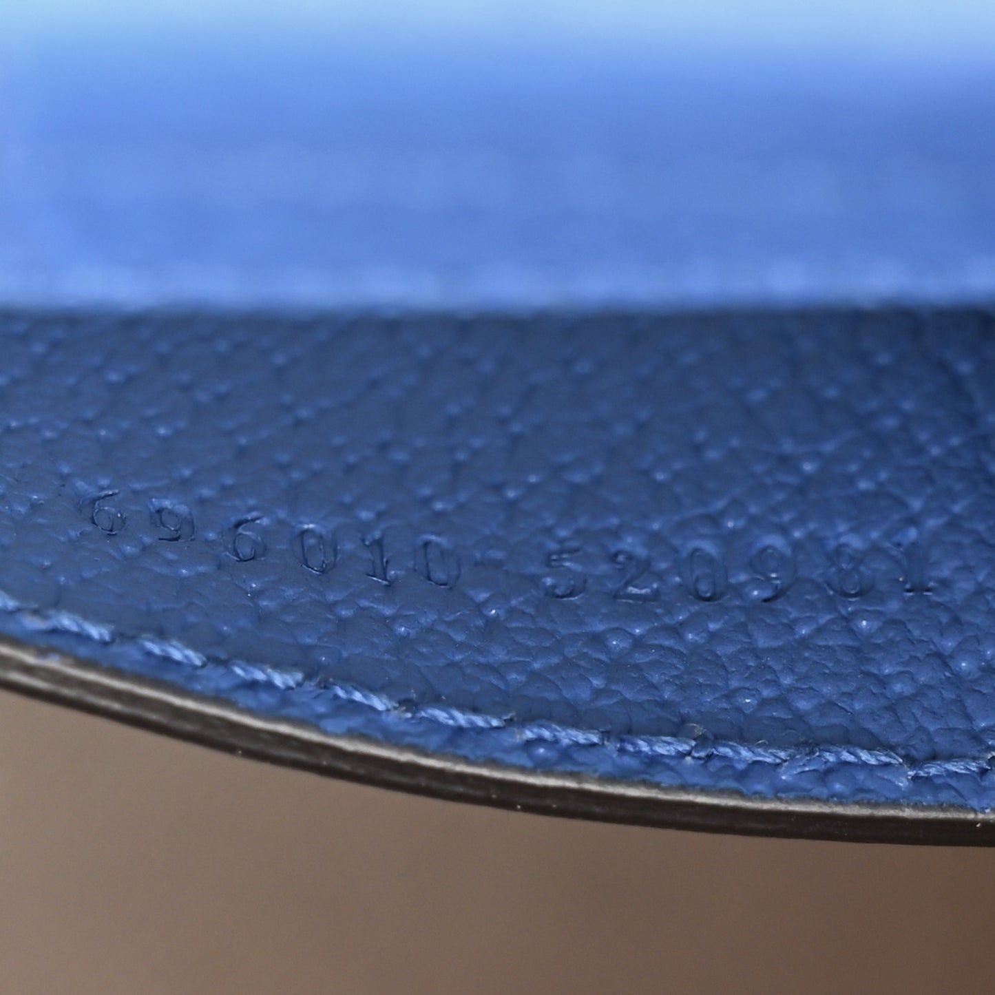 GG Supreme Monogram Textured Dollar Calfskin Rhombus Mini Tote Bag Beige Ebony Pink Blue